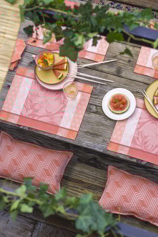 Funda de cojín Nature Urbaine - Rosa - 60 x 60 cm