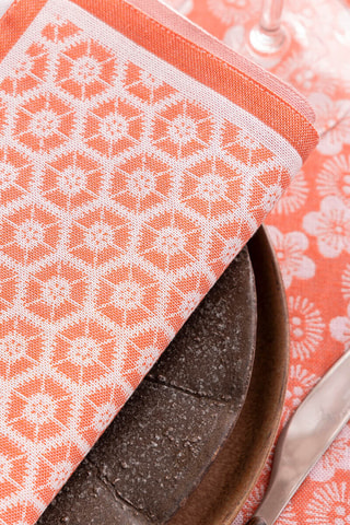 4 serviettes de table Wagara - Rose