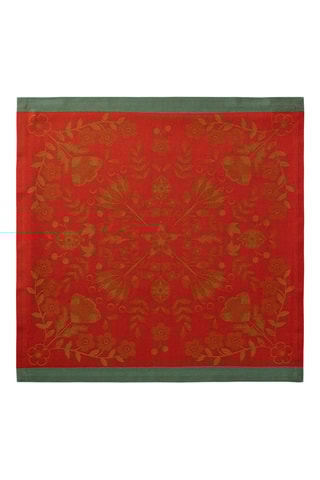 4 servilletas de tela Féérie - Rojo