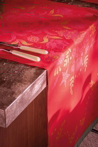Camino de mesa Féérie - Rojo - 50 x 150 cm