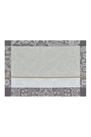 4 servilletas de tela Voyage Iconique - Gris