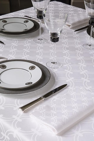 Mantel Anneaux - Blanco