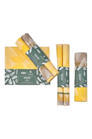 Mantel antimanchas La vie en Vosges Enduit - Amarillo