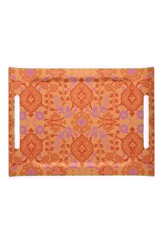 Bandeja de madera Voyage Iconique - 58 x 42 cm