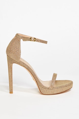 Sandalias de tacón Nudist Disco - Beige