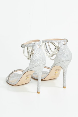 Sandalias de tacón Nudist - Plateado