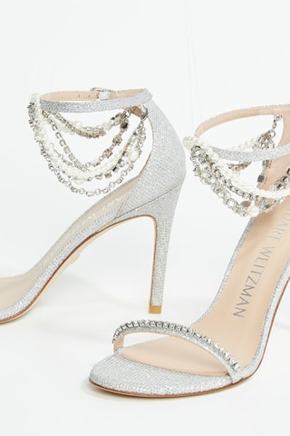 Sandalias de tacón Nudist - Plateado