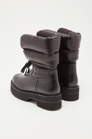 Leren Enkellaarzen Tyler  
Zwart - Stuart Weitzman