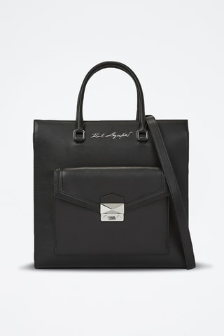 Sac à main en cuir - Noir