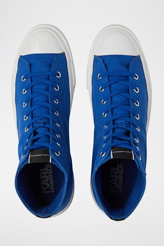 Tennis montantes - Bleu électrique