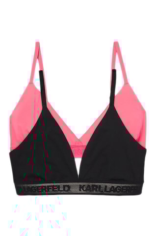 2 soutiens-gorge - Noir et rose