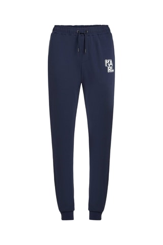 Jogging en coton biologique - Bleu marine