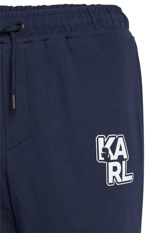 Jogging en coton biologique - Bleu marine