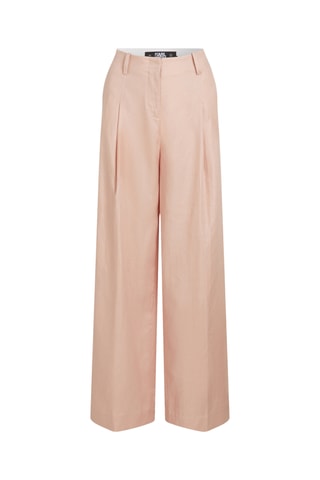 Pantalon wide legs - Rose