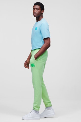 Jogging en coton biologique - Vert