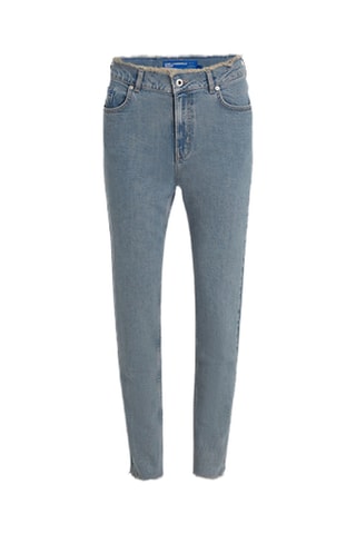 Jean taille haute - Bleu