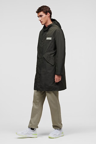 Parka à capuche - Vert foncé