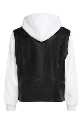 Veste trompe-l'œil - Noir