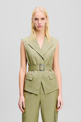 Veste sans manches - Kaki