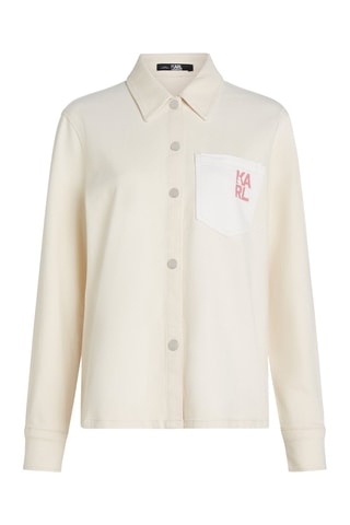 Veste en jean - Ecru