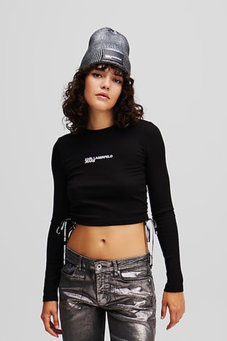 Crop top - Noir