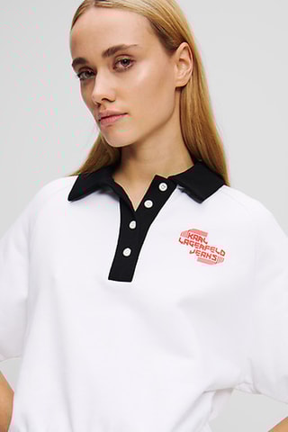 Polo en coton biologique - Blanc