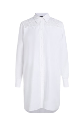 Tunique en coton biologique - Blanc