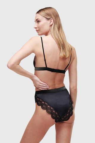 Culotte taille haute - Noir