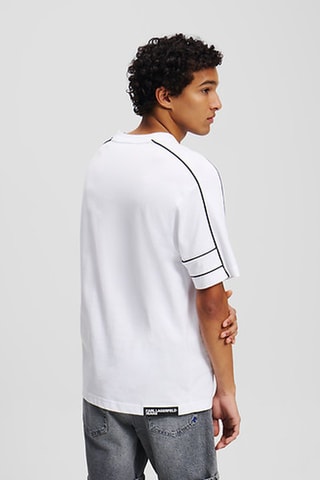 T-shirt relaxed en coton biologique - Blanc