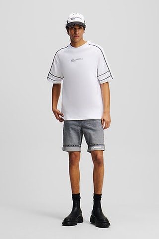 T-shirt relaxed en coton biologique - Blanc