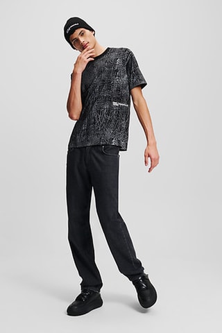 T-shirt en coton biologique - Noir