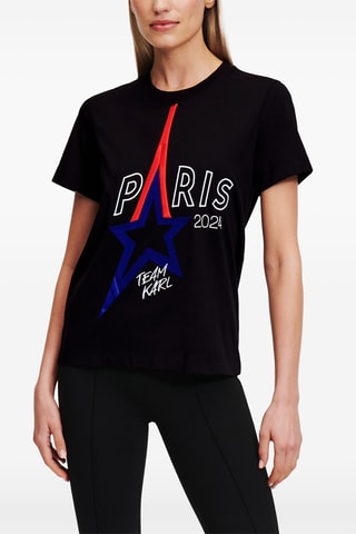 T-shirt en coton biologique - Noir