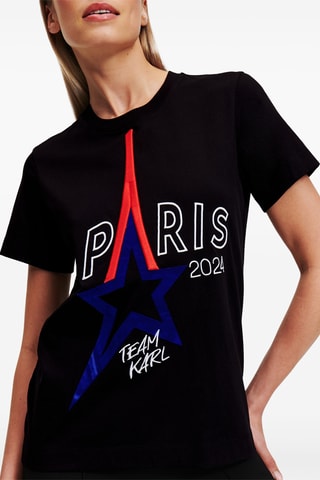 T-shirt en coton biologique - Noir