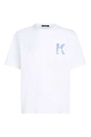 T-shirt relaxed en coton biologique - Blanc