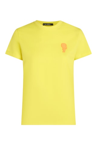 T-shirt en coton biologique - Jaune