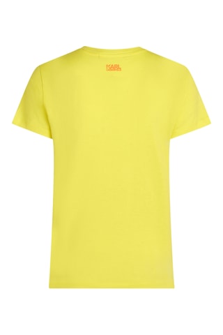 T-shirt en coton biologique - Jaune