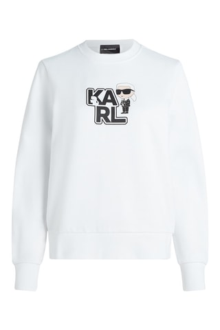 Sweat en coton biologique - Blanc