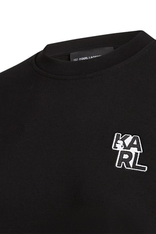 Sweat en coton biologique - Noir