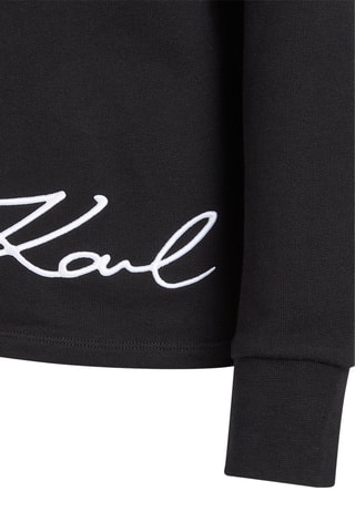 Sweat en coton biologique - Noir