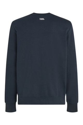 Sweat en coton biologique - Bleu marine