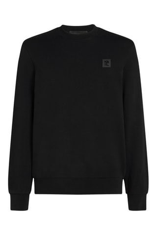 Sweat en coton biologique - Noir