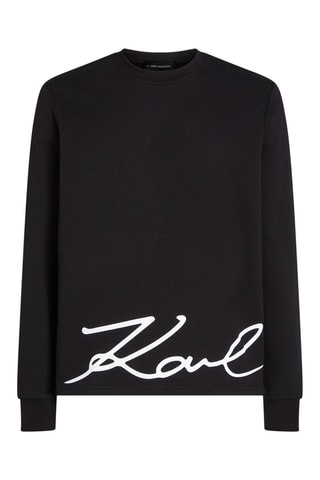 Sweat en coton biologique - Noir