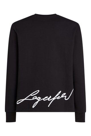 Sweat en coton biologique - Noir