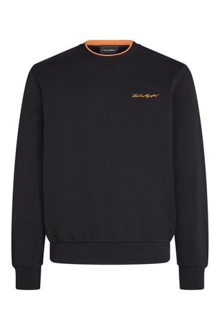 Sweat en coton biologique - Noir