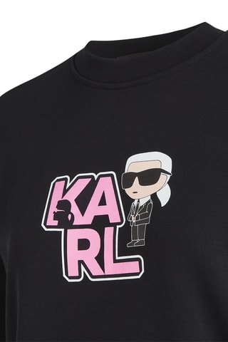 Sweat en coton biologique - Noir