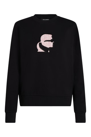 Sweat en coton biologique - Noir