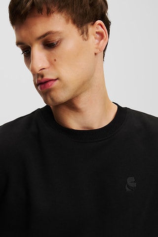 Sweat en coton biologique - Noir