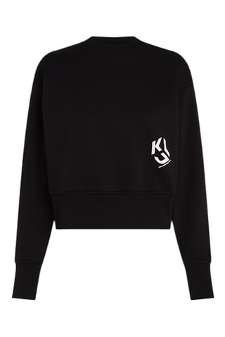 Sweat en coton biologique - Noir