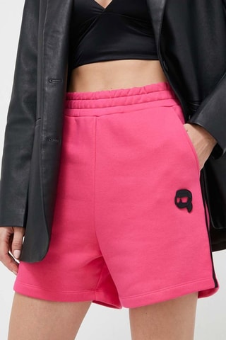 Short en coton biologique - Fuchsia
