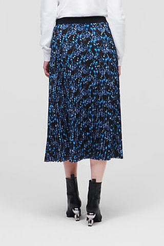 Jupe midi - Bleu foncé